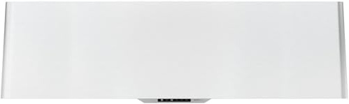 Zephyr DME-E48AX Mesa 48 Inch Wide Wall Mounted Range Hood with LED Lights and 3 Speeds - Stainless Steel