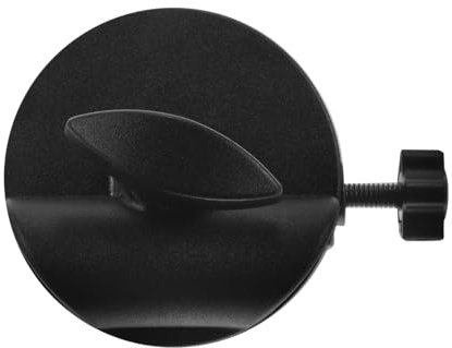 Schwarze Metall Mikrofonstativklemme für 15mm, Verstellbar | Mikrofon und Phone, Live Streaming und Recording, Einfache Montage mit Flexibler Anpassung