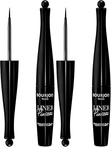 Bourjois - EyeLiner Pinceau - 01 NOIR BEAUX-ARTS (Lot de 2)