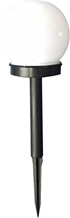 HONITANO Luces Solares Forma De Burbuja Para Jardín Led Cálidas Resistentes Al Agua Para Césped Exteriores 4 Unidades Enchufe Para Instalación Tierra