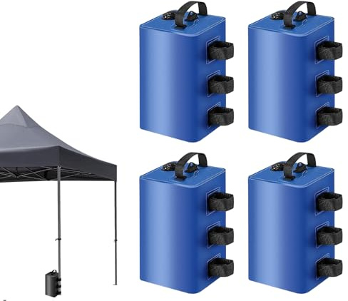 4 Piezas Pesos para Carpas | Contrapeso De Carpe De Lona | Peso Pergola | Pérgolas, Toldos Portátiles Y Reutilizables para Reuniones En El Jardín, Playas Y Exteriores