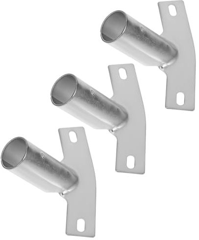 BESTYASH Metal Broom Handle Bracket Adapter Heavy Duty Extension Pole Connector for Firm Attachment Compatible Brooms