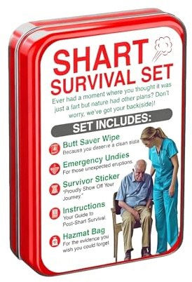 Cadeau amusant – Cadeau hilarant pour décoration de bureau, kit de boîte fantaisie, collection de boîte fantaisie, articles de blague anti-stress, accessoire de fête unique, petit étui en étain