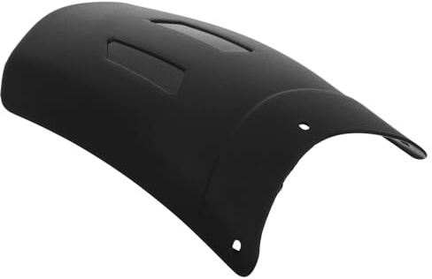 MOLUCKFU Parafango Moto in Plastico Resistente Agli Urti Protezione Posteriore e Anteriore, Accessori Completi per Bici Elettrica e Mountain Bike Neri