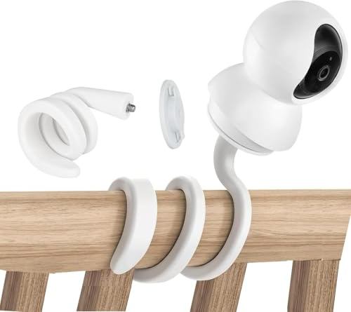 Soporte para cámara compatible con TP-Link Tapo C200/C210/C211/C212/C220/C225/C201/C202/C222/C230, soporte para monitor de bebé, soporte flexible para vigilancia de bebés, vigilancia segura