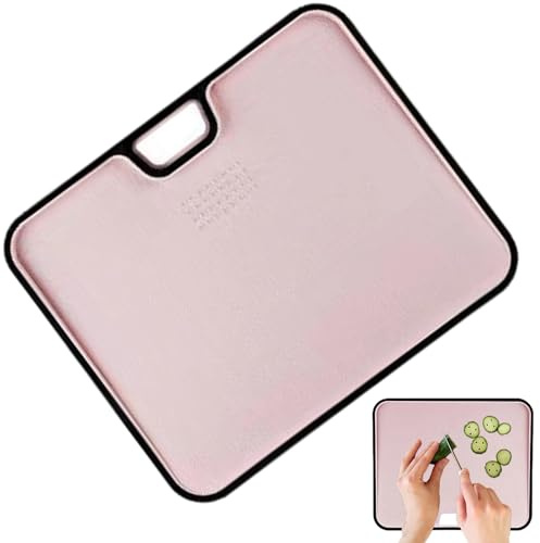 Tablas De Cortar Para Cocina, Borde Elevado Antideslizante De Doble Cara | Tabla Para Cortar Carne, Accesorios De Cocina, Ahorro De Espacio Para Embutidos, Picar Frutas Y Verduras, Servir En Casa, Res
