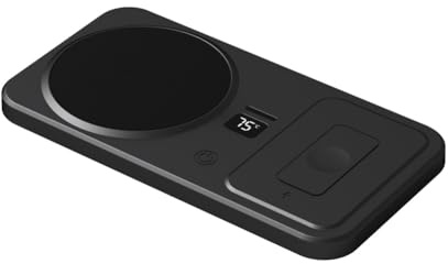 YGBWAOV Scalda Tazze e Caricabatterie per Telefono 2 In 1, Scalda Bevande Magnetico USB con Ricarica Wireless A