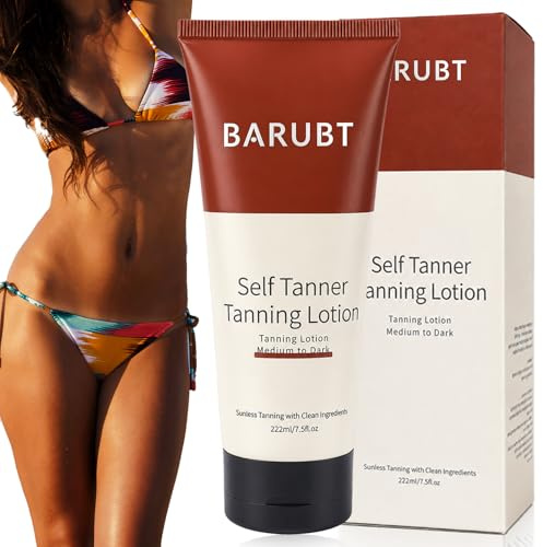 222ml Accélérateur De Bronzage Foncé, Rapide Crème Bronzante Pour Banc Solaire, pour un Bronzage Intense Naturel Avec, Correction des irrégularités, Usage extérieur soleil & lit de bronzage