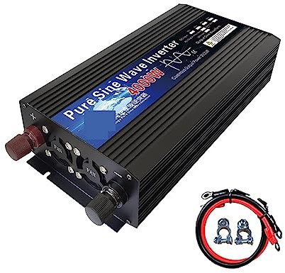 Inverter, Inverter a onda sinusoidale pura 12V 24V 48V 60V 220 3000w 4000w Trasformatore di tensione energia solare Inversor(3000W,60V)
