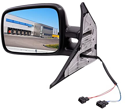 BESTPRICE ATP 1x Elektrischer Außenspiegel links beheizbar Seitenspiegel | Kompatibel mit: VW TRANSPORTER T4 Bus, TRANSPORTER T4 Kasten, TRANSPORTER T4 Pritsche/Fahrgestell (70E, 70L, 70M, 7DE, 7DL