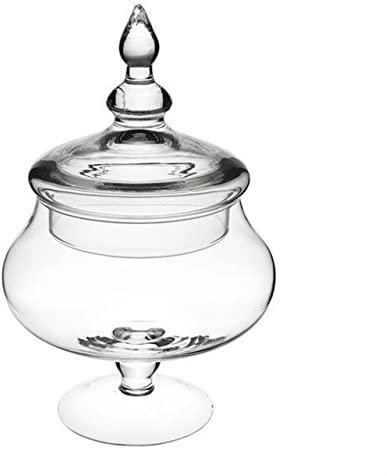 SWEET HOME Varotto & Co. Boîte à biscuits, porte-dragées en verre, code SB02571LU 30 h diam.18 cm par Varotto & Co.