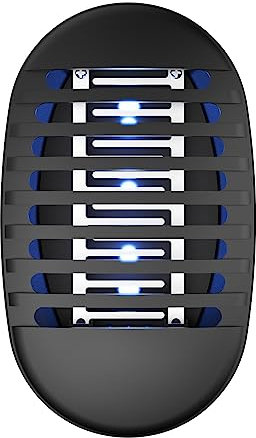 Insektenvernichter Elektrisch, Moskito Killer mit UV-Licht, leistungsstarke elektrische Moskito-Bug-Zapper mit Reinigungsbürste,Plug in Moskito-Schädlingsbekämpfung für Haus, Schlafzimmer, Küche, Büro