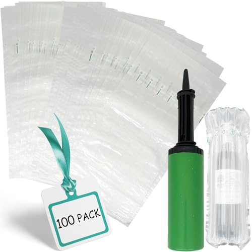 100 Stück Weinflaschen-Verpackung, Glasflaschenschutz, Blasenpapier