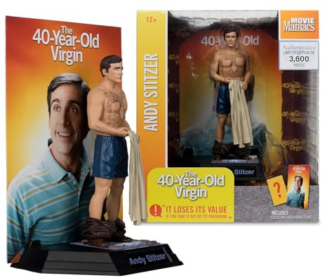 McFarlane – The 40 Year Old Virgin – Movie Maniacs – 15,2 cm große Andy Stitzer posierte Figur