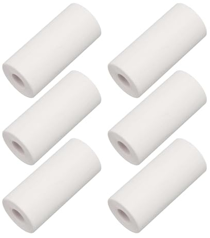 Tissting Thermorollen 20 Rollen Bonrollen Thermopapier 57mm x 25mm x 2m Weiße Hochwertig für Registrierkasse Thermodrucker Bondrucker Kassensystem Gastronomie Einzelhandel