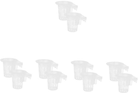 Mipcase 5sets Fish Tank Holder Hanging Plant Pot Aquarium Baskets Aquatic Cup Decor 2pcs*5