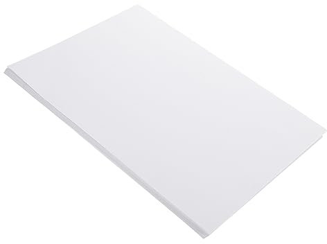 HAPINARY 50blätter Selbstklebendes Etikettenpapier Zum Bedrucken Blanko Aufkleberpapier Für Drucker Mattes Etikettenpapier Für Adressbeschriftungen