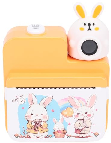 Sofortdruckkamera, 3-Zoll Farbbildschirm, 32 MP HD Digitalkamera mit 3 Rollen Druckpapier für Sofortausdruck, Reisen, Selfies, Party, Outdoor und Alltag