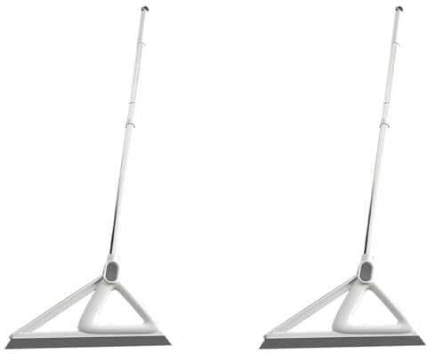 Muuookka Brosse Multifonctionnelle pour Le Nettoyage des Vitres, des Miroirs et des Fenêtres :, Spatule, Serpillière. Produit Ménager.