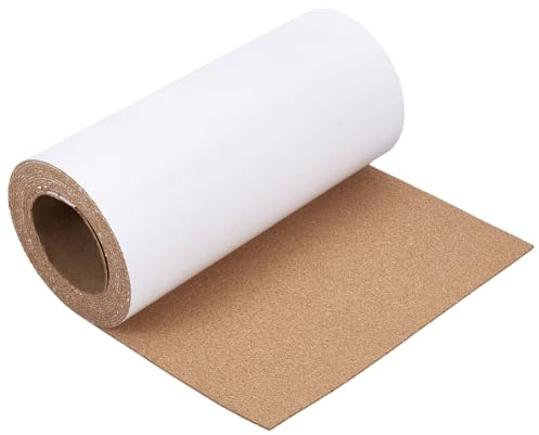 OLYCRAFT 30cm X 3 m Selbstklebende Korkrolle 2.5mm Dick Selbstklebende Korkplatte Mit Rückseite Matte Natürliche Korkplatte Mit Kleberückseite Für Dekorative Foto Nachrichten Reißzwecken Displays