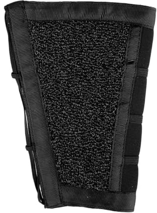 JECOMPRIS Limpiador de Maquillaje Brazalete Negro, Esponja Limpiadora para Brochas de Maquillaje, Banda Brazo Ajustable, Limpieza Rápida y Uso Práctico para Sombras, Polvos y Rubor
