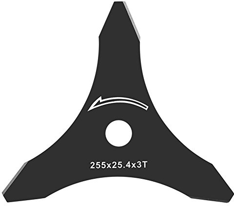 Powerful Tools Couteau à épiler avec 3 trancheurs, 25,5 cm, support 2,54 cm, couteau hachoir, accessoire pour taille-haie.