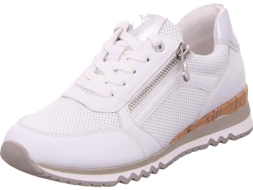 Marco Tozzi Damen Sneaker weiches Feel Me Wechselfußbett weiches Innenfutter Vegan Modisch