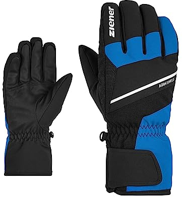 Ziener Herren GEZIM Ski-Handschuhe/Wintersport | wasserdicht atmungsaktiv, persian blue, 12