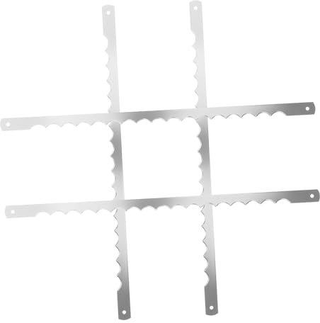 Cabilock 4 Piezas Cuchillas para Cortar Pan De Inoxidable Accesorios para Máquinas De Hacer Pan Repuesto Resistente y Fácil De Limpiar Herramienta Precisa Cocina Doméstica y Profesional