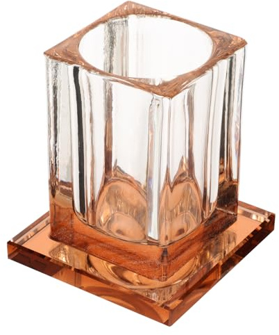 Acryl Mikrofonhalter Tischständer mit Präziser Balance, Stabil und Leicht | Einzelschlitz Ausführung, Verhindert Umkippen, für Beistelltisch und Desktop, Mikrofonzubehör mit Klarer Form