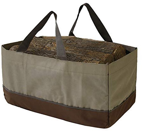 Zerodis Carrier di Tronchi, Tessuto Oxford Teatro a Legna a Legna a Legna da Ardere per Carrello Multifunzionale per Il Filo per Il Trasporto di Legno per Uso Domestico per Uso Domestico