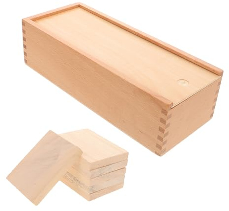 Yardwe Juego Sensorial Auditivo Montessori para Bebés y Niños, Cilindros de Sonido en Madera, Actividades de Estimulación Temprana en Casa