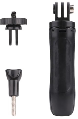 Trípode pequeño ajustable para fotografía al aire libre, aleación de aluminio ligero, sujeción segura de cámara, soporte plegable, patas de goma antideslizantes