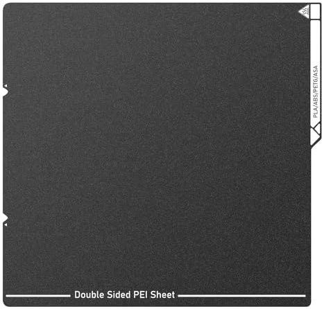 264x276mm PEI Druckplatte, Doppelseitiges PEI Bauplatte Textured PEI Spring Steel Druckbett für Anycubic-Kobra-S13D Kobra-S1/Kobra-S1 Combo-3D