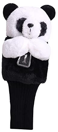 Golfschlägerhaube in Panda-Form, Tier-Schutzhülle für Männer und Frauen, 1 Stück