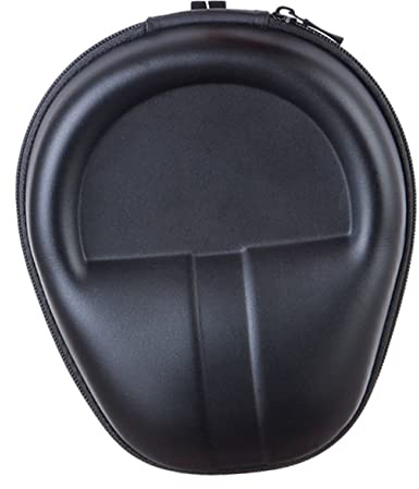 BESPORTBLE Étui Casque Audio en PU Noir Protection Complète et Sacoche de Transport Pratique pour Casque Audio Portable