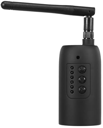 Arythia 6-Teiliges Funk Bissanzeiger Set, Digitaler Elektronischer Angel Bissanzeiger mit Empfänger, 100 m Reichweite 7 LED Farben Einstellbar für Karpfen (4 Bissanzeiger zum Angeln)