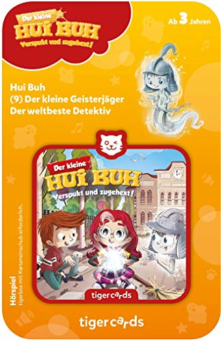 tigermedia tigercard Hui Buh Episodio 9 El pequeño Cazador de Fantasmas Espeluznante Fantasma Caja de Audio Boombox audiolibros audiolibros Halloween niños niñas