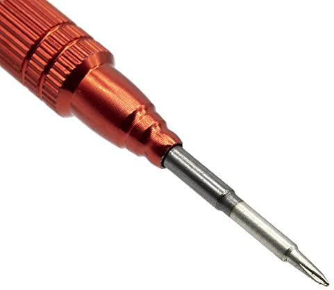 CABLEPELADO Destornillador triwing punta 0.6 mm | Compatible con iPhone 7/ iPhone 7 Plus/iPhone 8/ iPhone 8 Plus/iPhone X/Apple Watch | Destornillador de precisión | Giratorio | Punta triple 0.6 mm