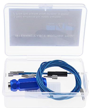 SG Store 1 Set Fahrrad-internes Kabelführungswerkzeug Gummiertes Führungsseil Internes Routing-Kit Zubehör für Rennrad BMX-Fahrrad Faltrad