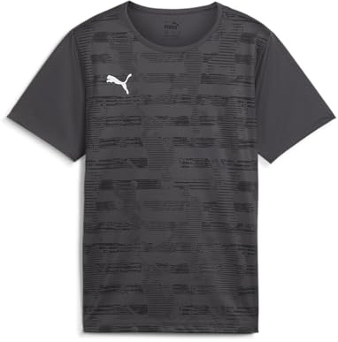 PUMA Jungen individualRISE Graphic Jersey Jr Trikots, Asphalt, 164