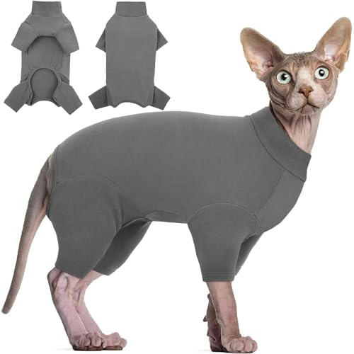 XFSRG Recovery Suit Gato Traje de Recuperación Profesional para Gatos Body Postoperatorio Cirugía Gatitos Collar Alternativo Después Cirugía Ropa