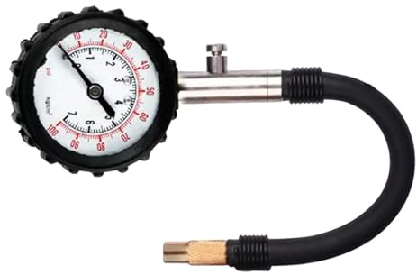 Misuratore di pressione pneumatici, gonfiatore digitale per pneumatici, strumento multipurpose per misurazione della pressione 'aria con deflatore, misuratori riutilizzabili, per auto, ritiri