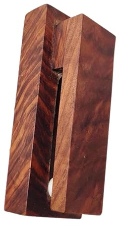 XLWLLNJ Gancio per Asciugamani, Porta Strofinacci, Portaoggetti da Bagno in Legno con Potente Serraggio E Facile Installazione, Adatto per Cucina, Bagno, Marrone Scuro