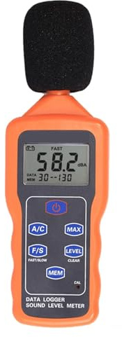 Decibelímetro Sonómetro Registrador De Datos, Medidor De Nivel De Sonido, Medidor De Ruido De Grado Industrial, 30 DB-130 DB, Probador Y Grabador
