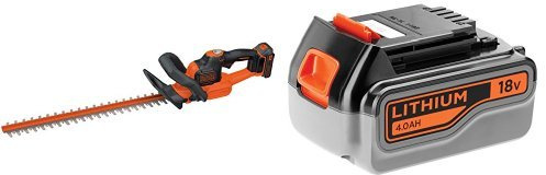 BLACK+DECKER GTC18502PC-QW Tagliasiepi + BL4018 Batteria al Litio, 18 V, 4.0 Ah