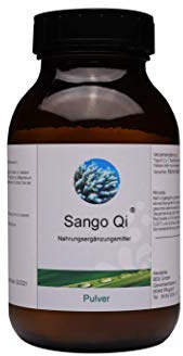 Sango Qi - 100g Pulver - Hoch dosiert - 100% Natürliches Kalzium und Magnesium - Basisch