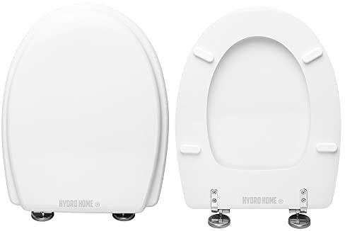 HYDRO HOME Tavoletta Water Compatibile Con Loft Hidra, Copriwater In Legno Rivestito Con 2 mm Di Resina Tavoletta Wc Con Cerniere Fissaggio Dall'Alto MADE IN ITALY