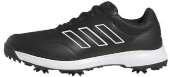 adidas Zapatos de Golf Tech Response 3.0 para Hombre, Core Negro/Calzado Blanco, 44 EU