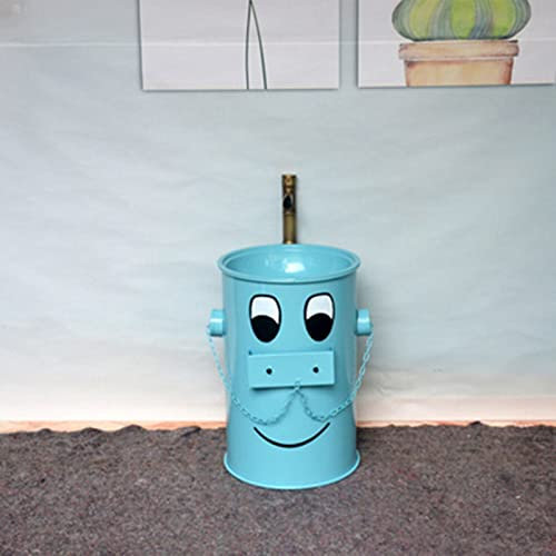 ZARBAILRE Mobile per Lavabo da Bagno, Cassetti per Lavabo da Bagno in Ferro Battuto in Stile Industriale, Mobile per Lavabo da Bagno Industriale (B 40×60cm)